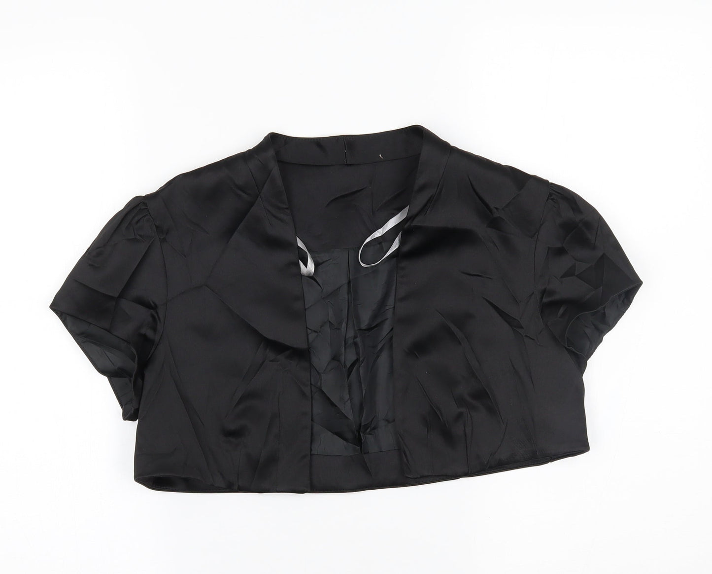 debenahms Womens Black   Cardigan Jumper Size 14  - cropped