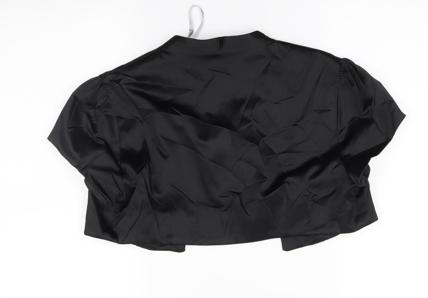 debenahms Womens Black   Cardigan Jumper Size 14  - cropped