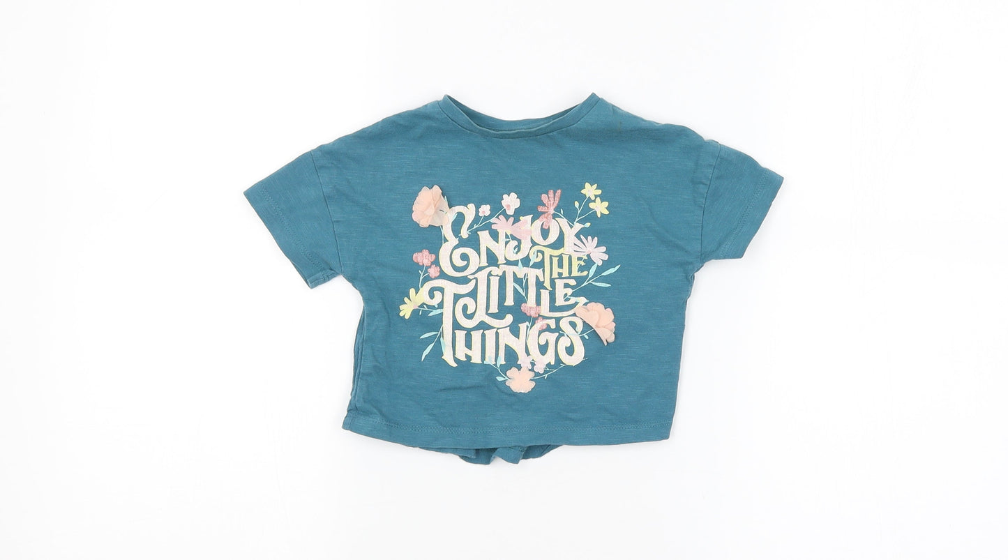 NEXT Baby Blue   Basic T-Shirt Size 6-9 Months