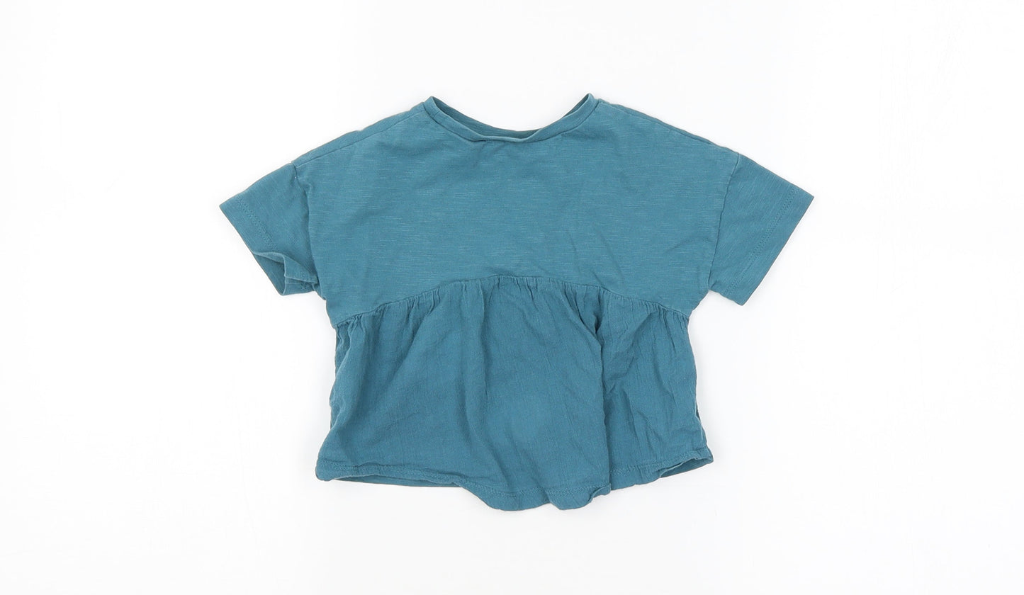 NEXT Baby Blue   Basic T-Shirt Size 6-9 Months