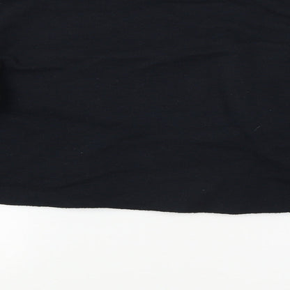 Preworn Womens Black   Pullover Jumper Size S