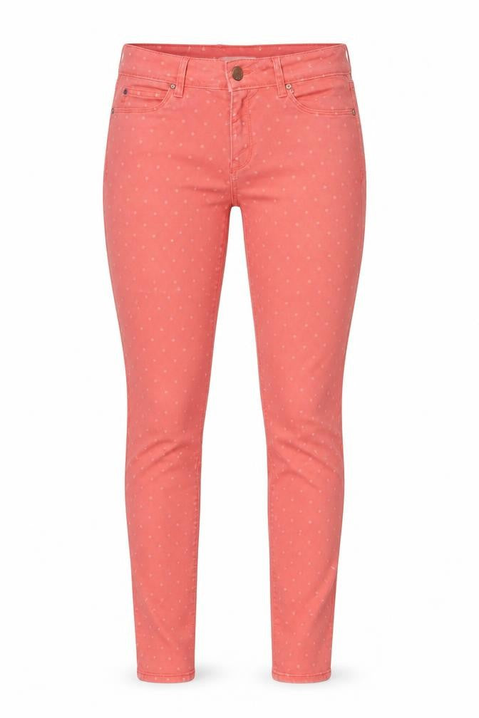 Gap Womens Pink Polka Dot  Skinny Jeans Size 8 L28 in