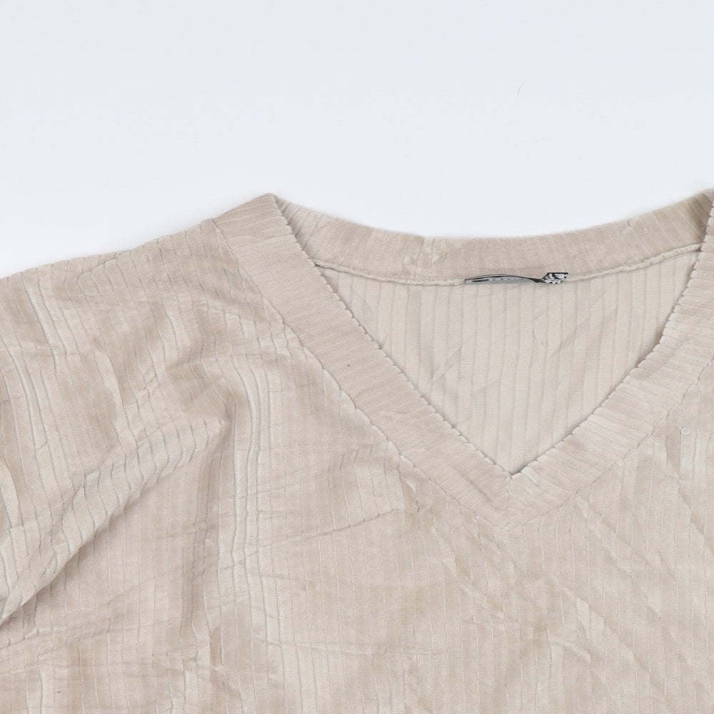 ASOS Womens Beige   Pullover Sweatshirt Size 12