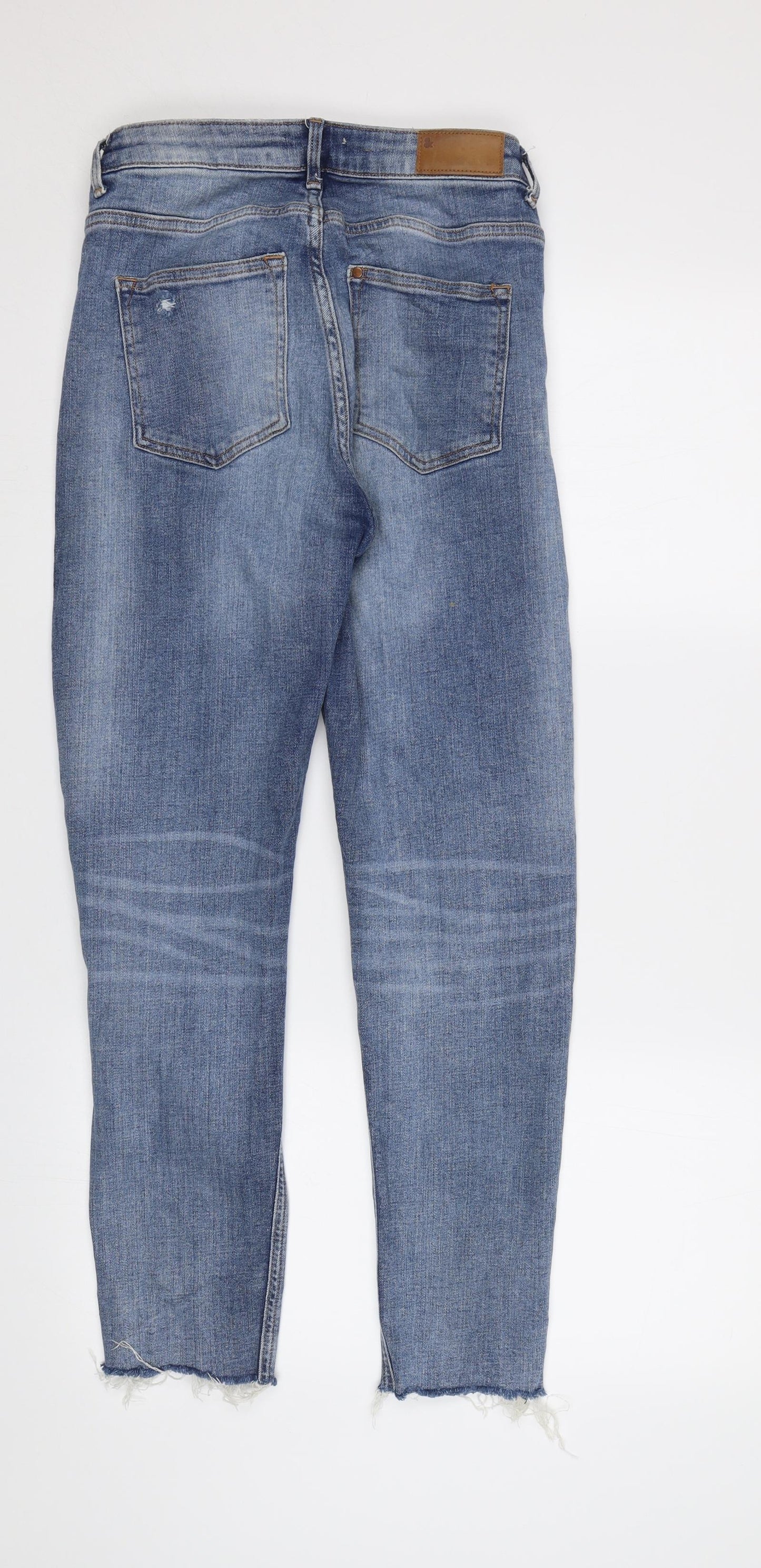 H&M Womens Blue   Skinny Jeans Size 6 L27 in