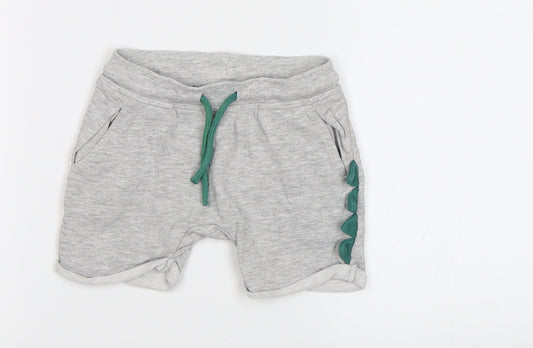 H&M Baby Grey   Jogger Trousers Size 12 Months
