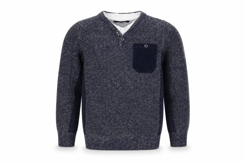 George Boys Blue   Pullover Jumper Size 6-7 Years