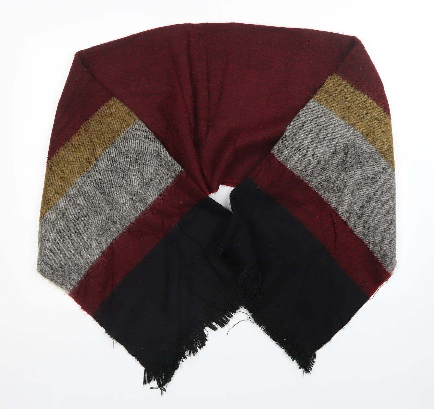 Atmosphere Womens Multicoloured Striped   Shawl/Wrap