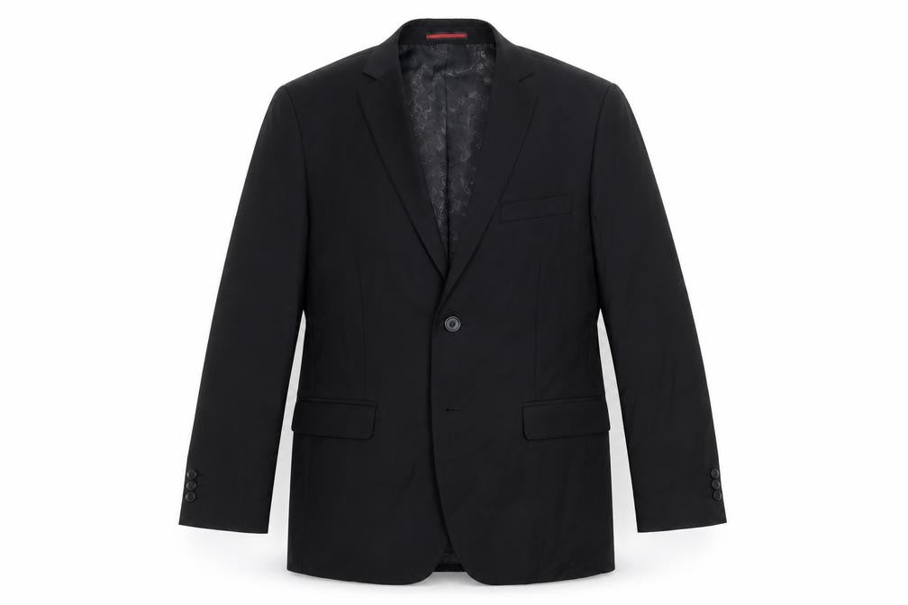 Preworn Mens Black   Jacket Blazer Size L