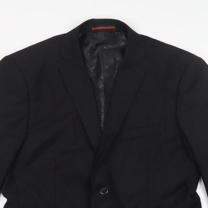 Preworn Mens Black   Jacket Blazer Size L