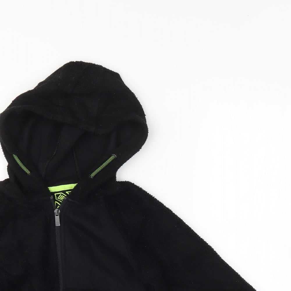 Urban Dept Boys Black   Jacket  Size 6 Years