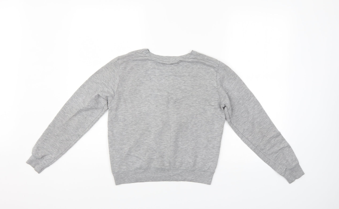 New Look Womens Grey   Pullover Sweatshirt Size M