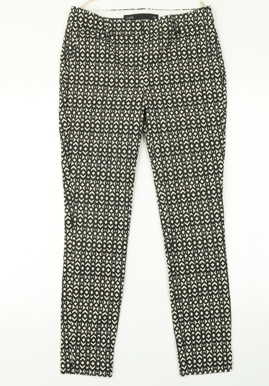 Capri Womens Multicoloured Argyle/Diamond  Trousers  Size 8 L26 in
