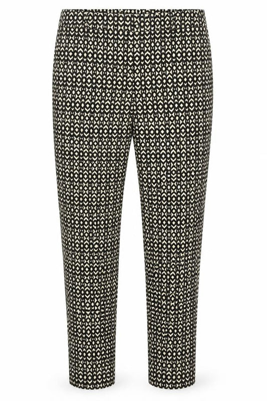 Capri Womens Multicoloured Argyle/Diamond  Trousers  Size 8 L26 in
