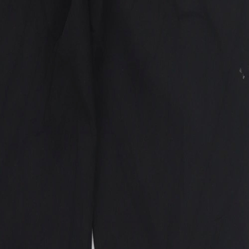 Reverse Womens Black   Trousers  Size 8 L29 in