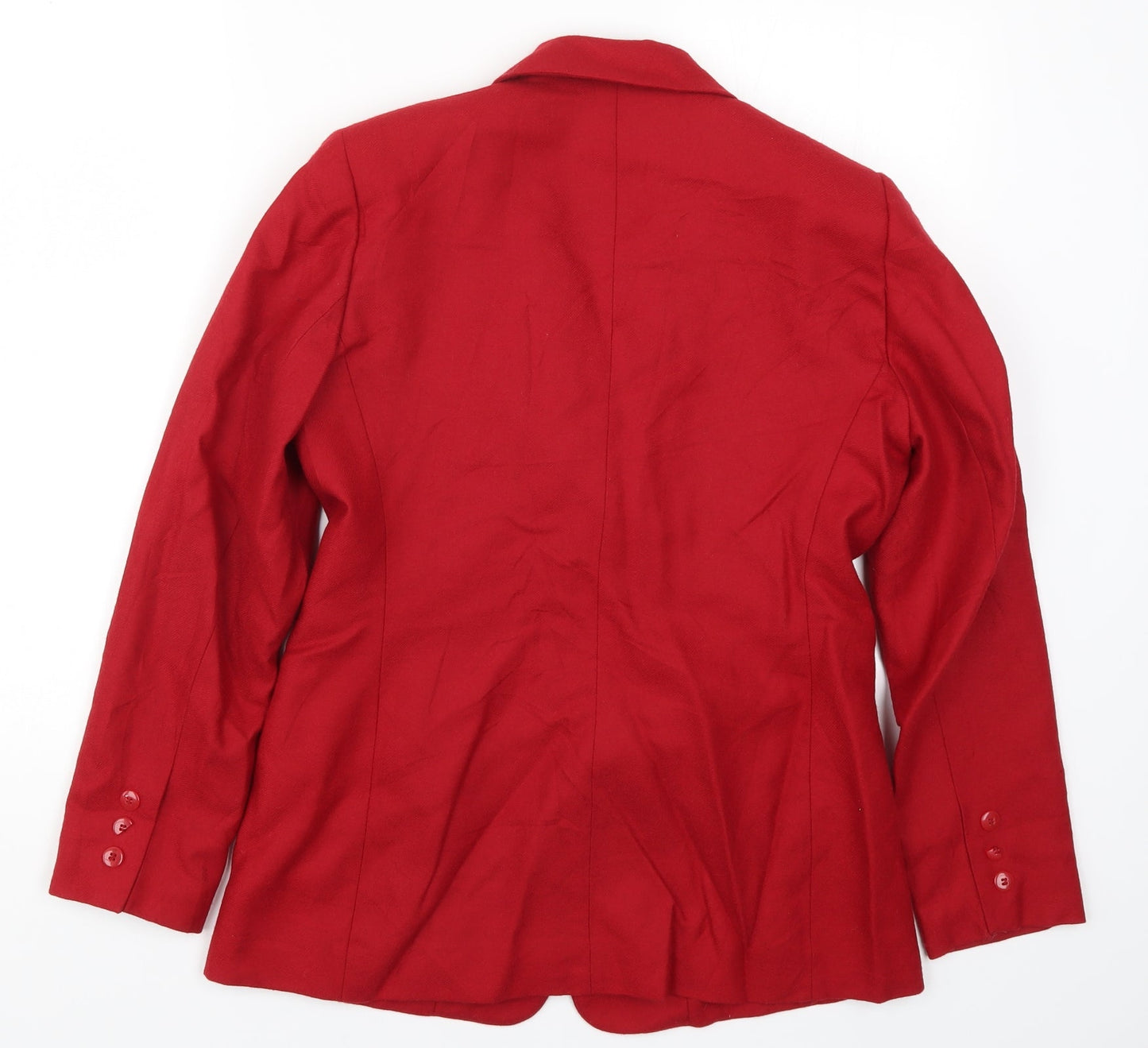 Jennifer Moore Womens Red   Jacket  Size 8