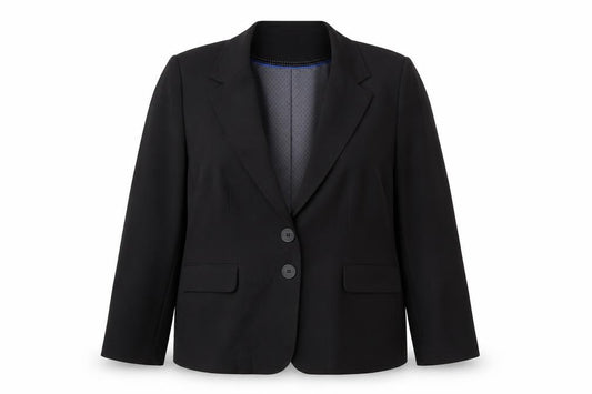 Autonomy Womens Black   Jacket Suit Jacket Size 18