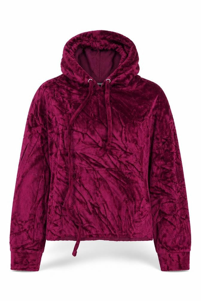 Bershka Womens Pink   Pullover Hoodie Size M