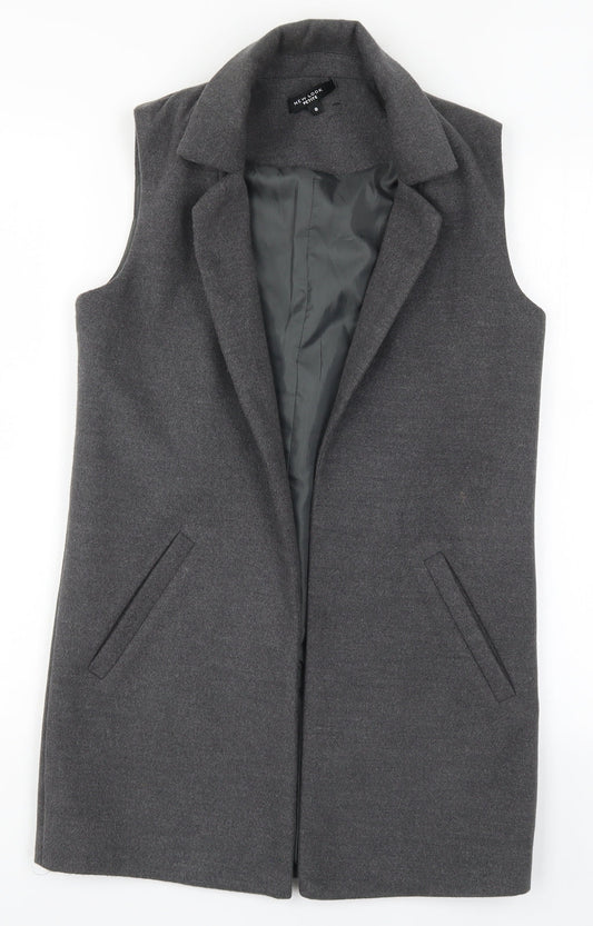 New Look Womens Grey   Jacket  Size 8