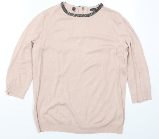 Esprit Womens Pink   Pullover Jumper Size L