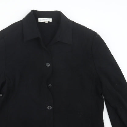 Gray & Osbourn Womens Black   Jacket  Size 14