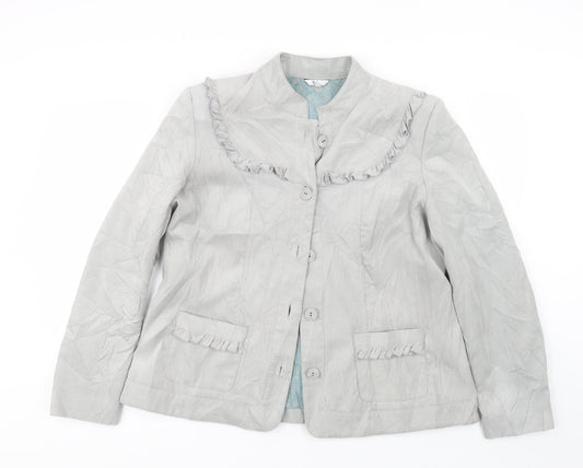 Klass Womens Grey   Jacket  Size 18