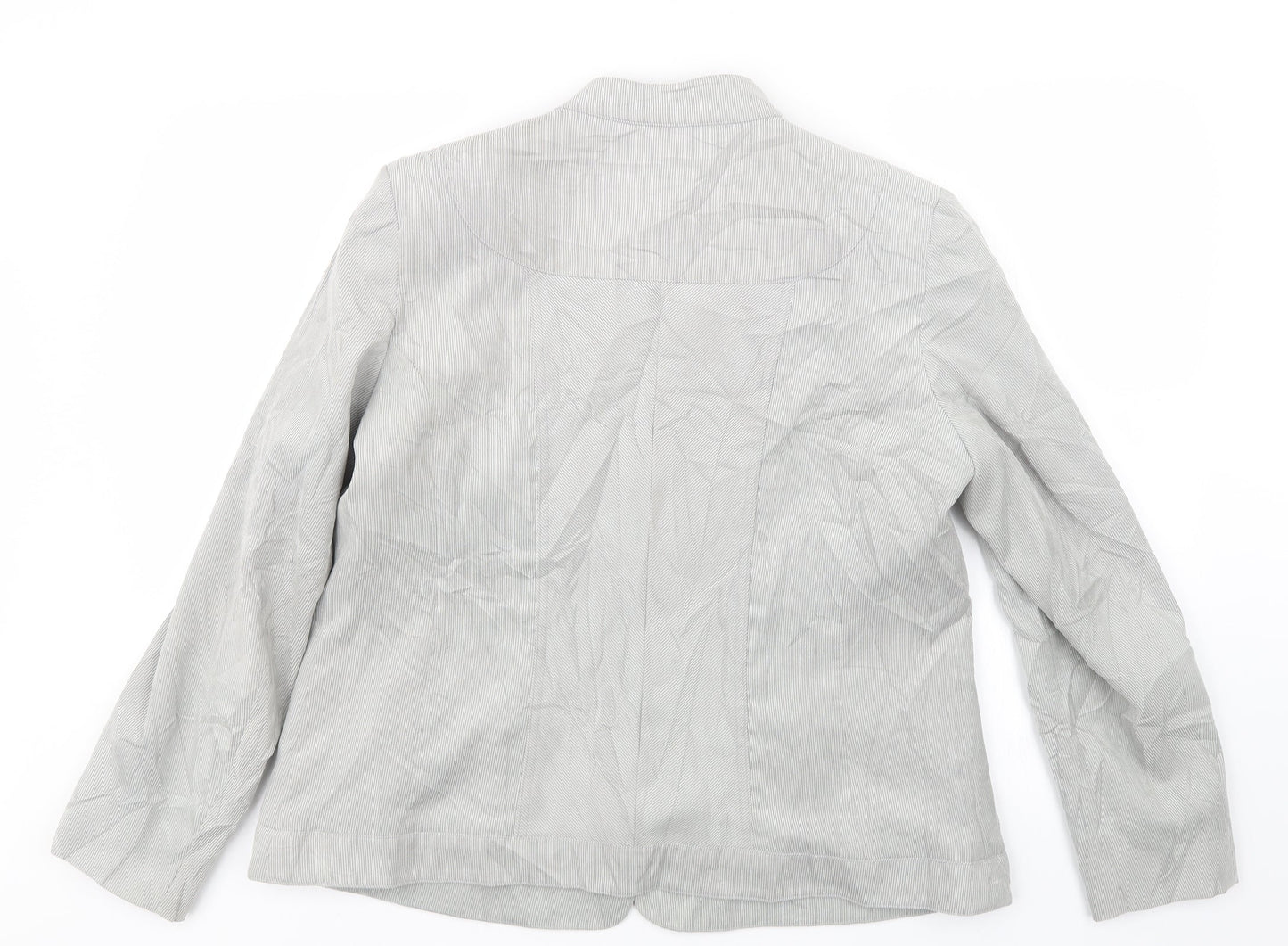 Klass Womens Grey   Jacket  Size 18