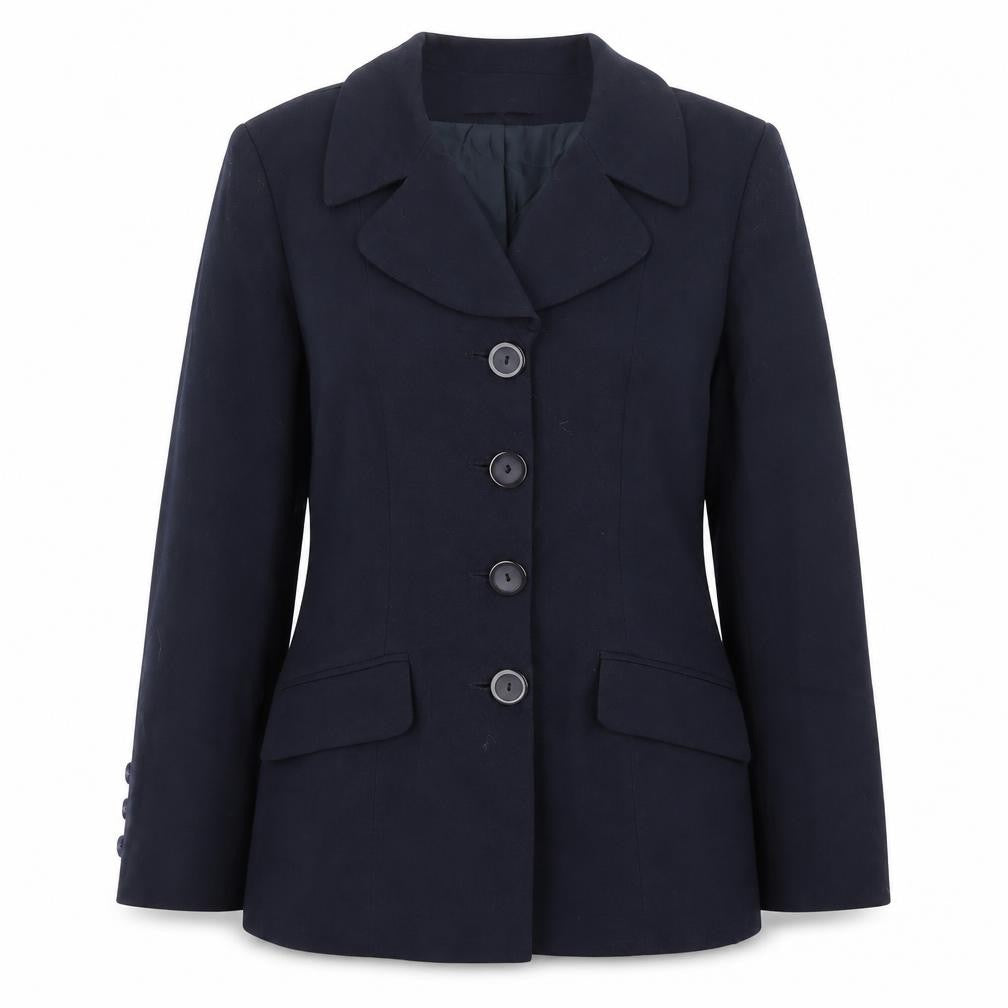 Gina Womens Blue   Jacket  Size 14