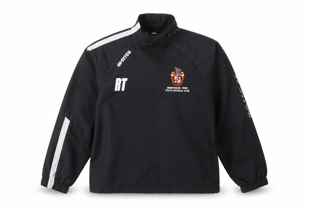errea Boys Black   Jacket Coat Size XS