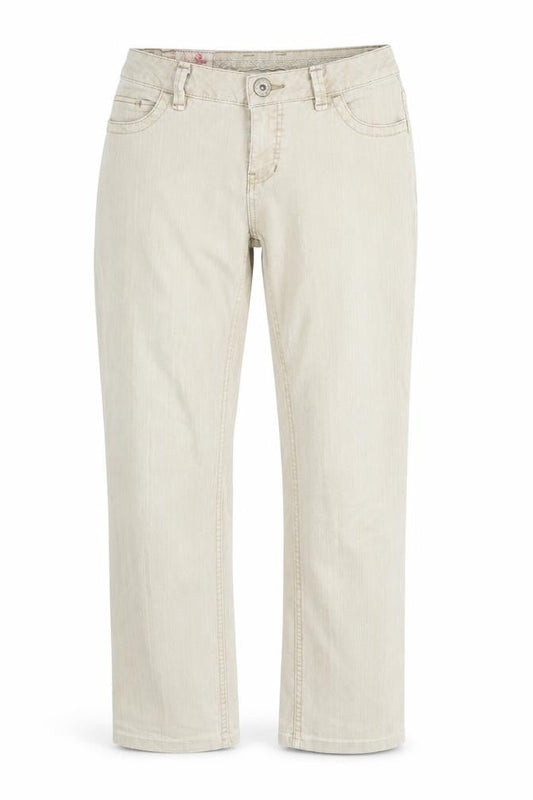 Street One Womens Beige  Denim Straight Jeans Size 32 in L28 in