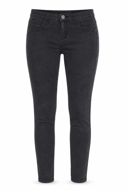 Denim Co. Womens Black  Denim Skinny Jeans Size 6 L30 in