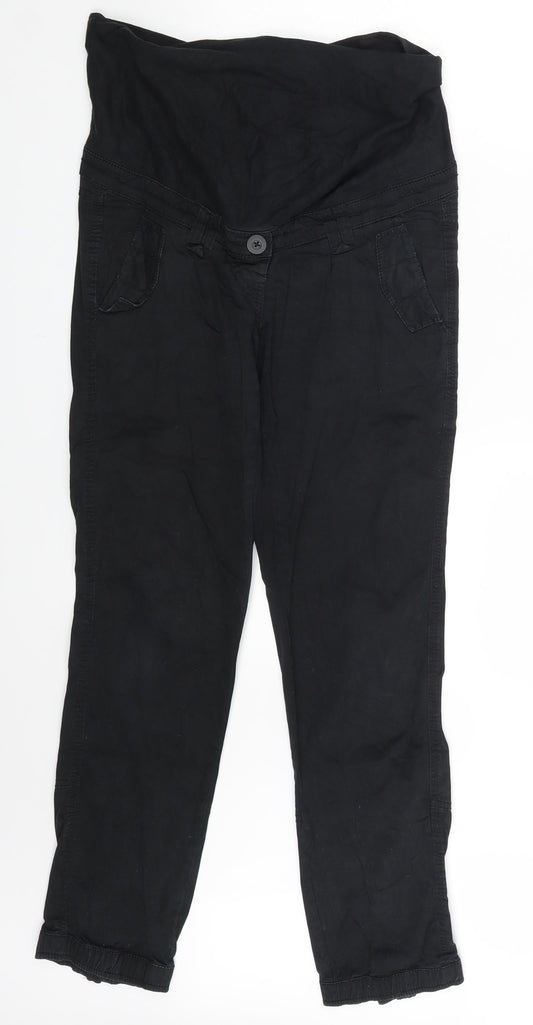H&M Womens Black  Denim Mom Jeans Size 8 L29 in
