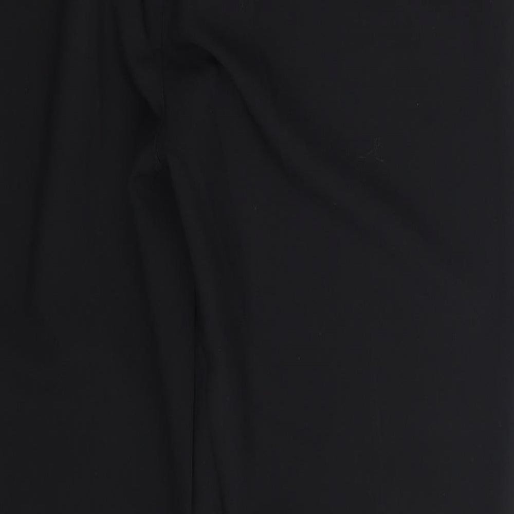 Preworn Womens Black   Dress Pants Trousers Size 14 L27 in