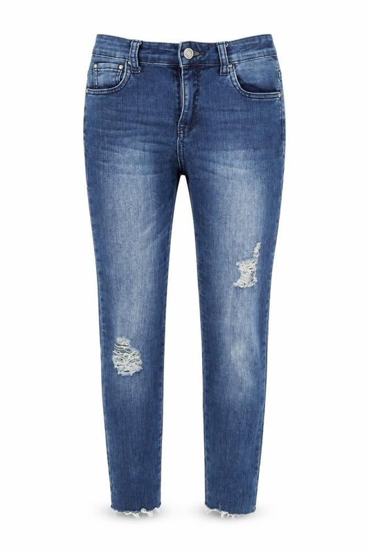 Miss RJ Womens Blue  Denim Skinny Jeans Size 10 L25 in