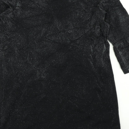 F&F Womens Black   A-Line  Size 14  - Bell sleeve