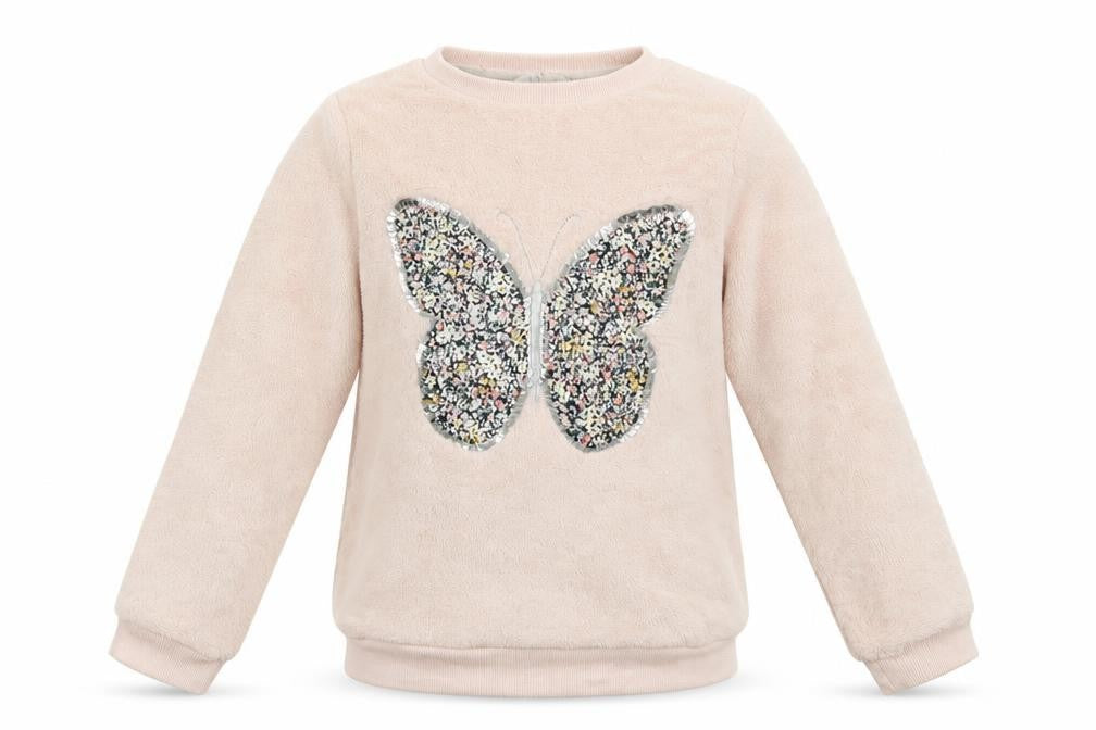 H&M Girls Pink   Pullover Sweatshirt Size 7-8 Years