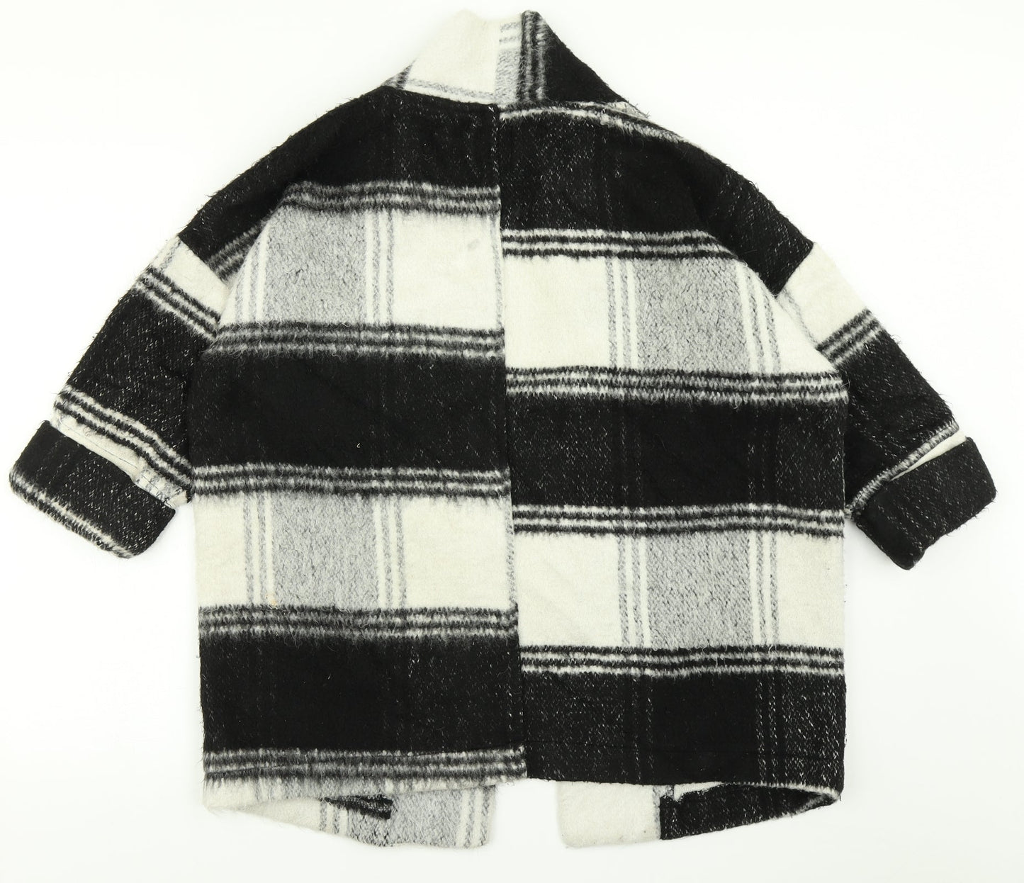 New Look Womens Black Check  Jacket  Size 10