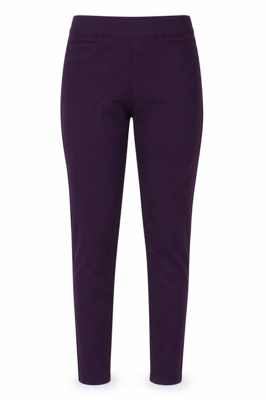 Preworn Womens Purple  Denim Jegging Jeans Size 26 in L29 in