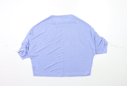 Very Womens Blue  Knit Pullover Jumper Size 14