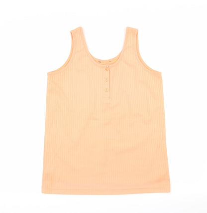 Preloved isabelle Womens Orange   Basic Tank Size M - Front