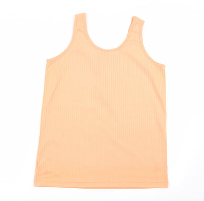 Preloved isabelle Womens Orange   Basic Tank Size M - Back