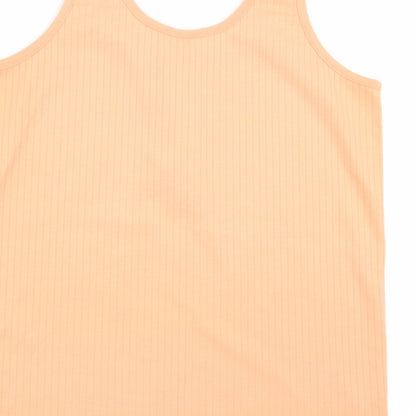 Preloved isabelle Womens Orange   Basic Tank Size M - Label