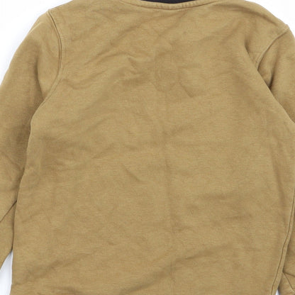 Tu Boys Brown   Pullover Jumper Size 7 Years