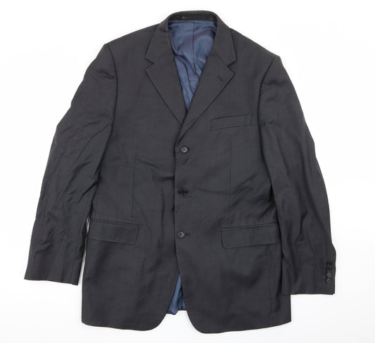 M&S Mens Grey   Jacket Blazer Size M