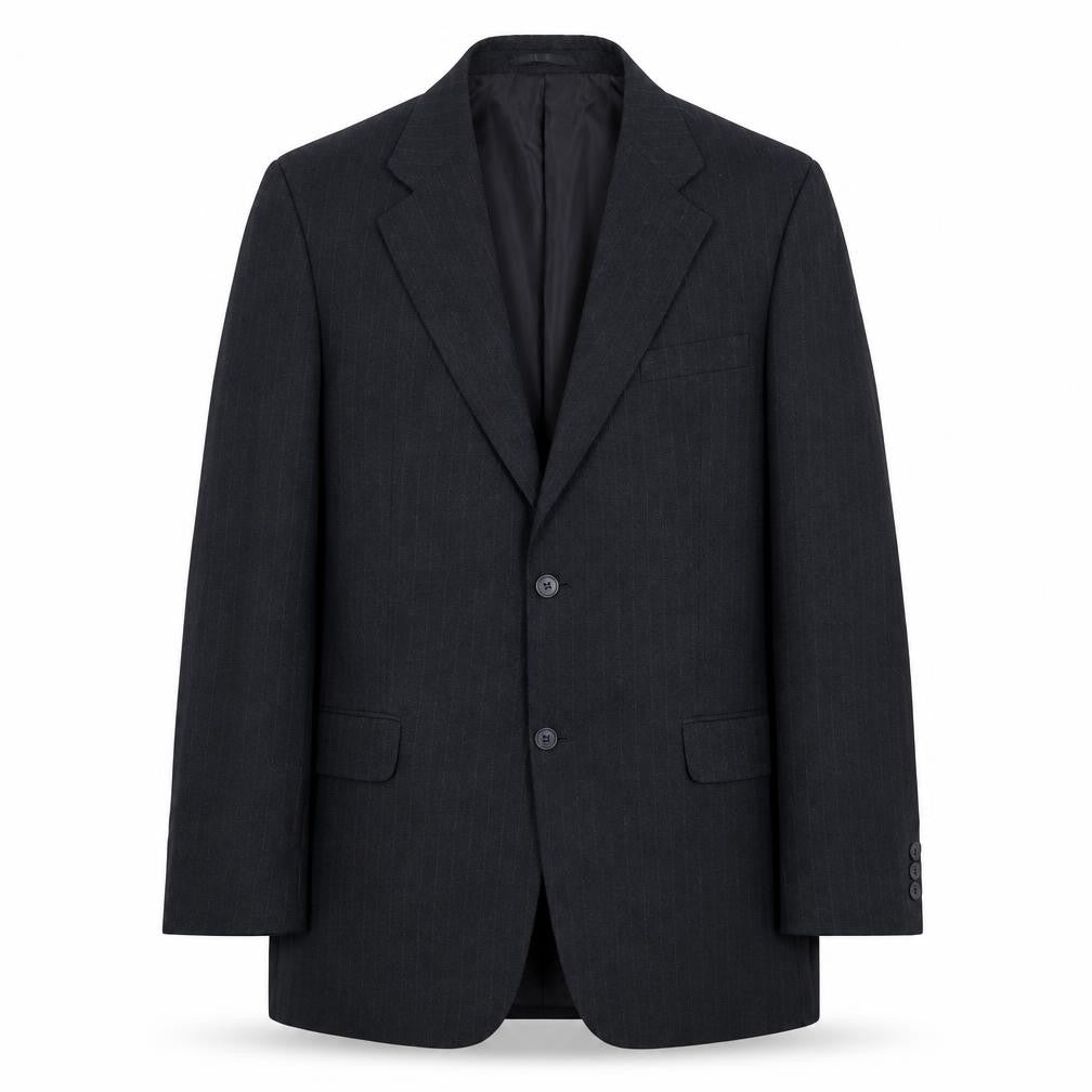 mwear Mens Grey Striped  Jacket Blazer Size 42