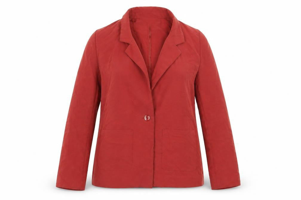 aggi Womens Red   Jacket Blazer Size 8