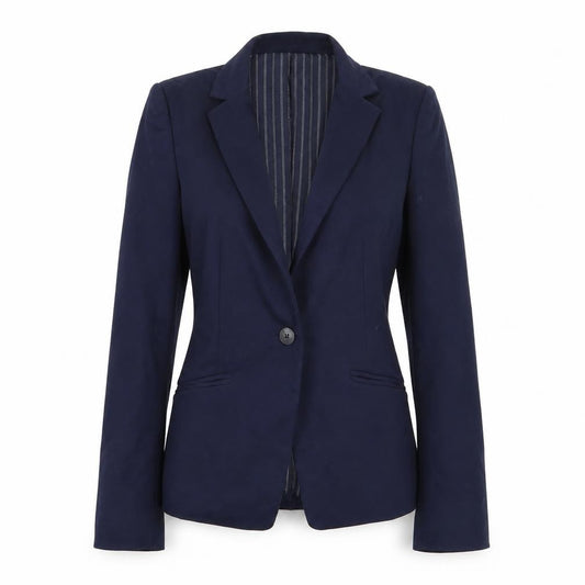 H&M Womens Blue   Jacket Blazer Size 8