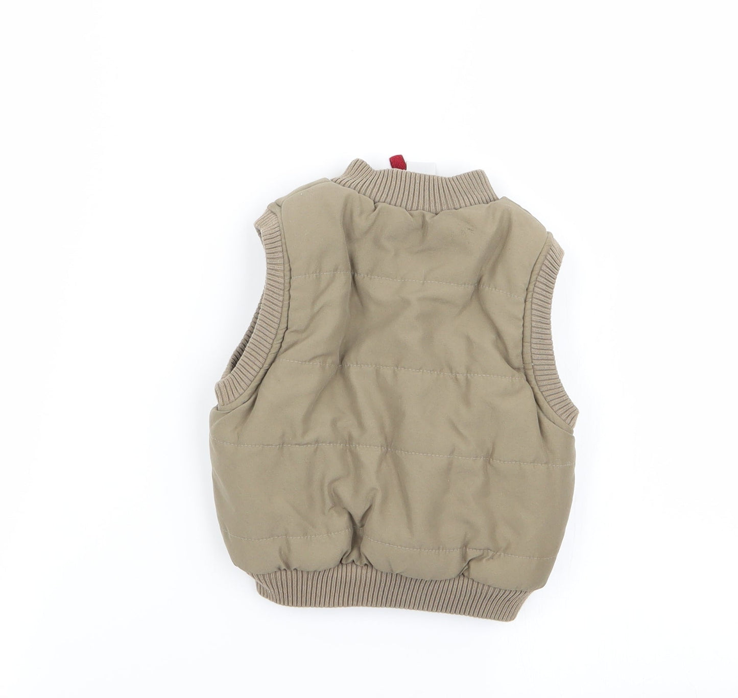 adams kids Boys Green   Gilet Coat Size 6-9 Months