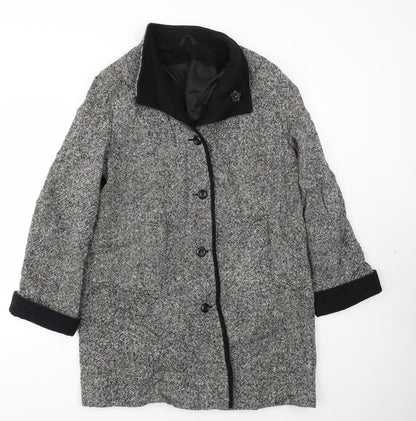 BHS Womens Grey   Jacket Coat Size 14