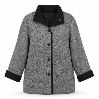 BHS Womens Grey   Jacket Coat Size 14