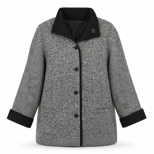 BHS Womens Grey   Jacket Coat Size 14